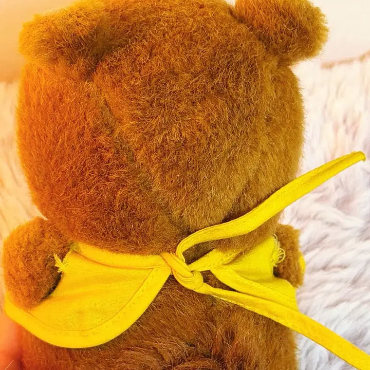 [BUNJANG] Vintage Squirrel Plush Doll with Yellow Scarf / 빈티지 다람쥐 인형