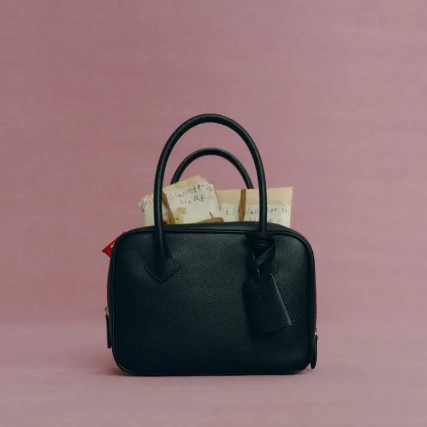 [BUNJANG] For You On Ian Mini Tote Bag Black / 포유온 이안토트백