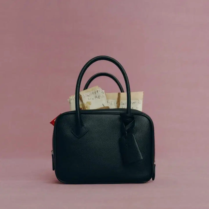 [BUNJANG] For You On Ian Mini Tote Bag Black / 포유온 이안토트백