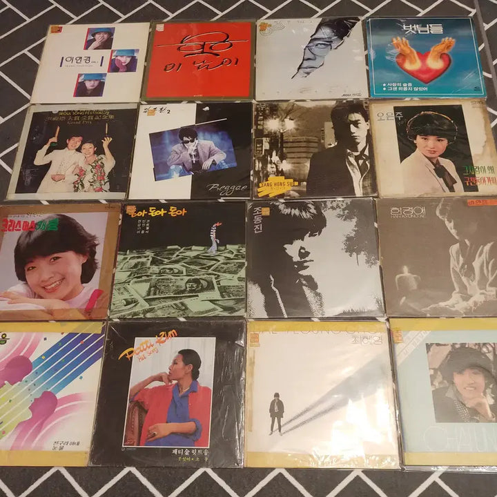 [BUNJANG] Various Artists K-Pop &amp; Ballads LP Vinyl Records (15 Disc Bundle Set) / 가요 LP레코드판 15장-6 판매합니다.