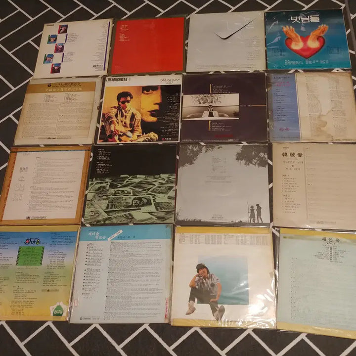 [BUNJANG] Various Artists K-Pop &amp; Ballads LP Vinyl Records (15 Disc Bundle Set) / 가요 LP레코드판 15장-6 판매합니다.