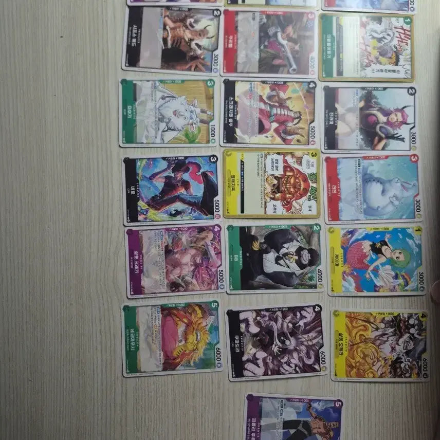 [BUNJANG] One Piece Card Game 40 Card Bundle Set / 원피스 카드게임 40장 일괄 판매