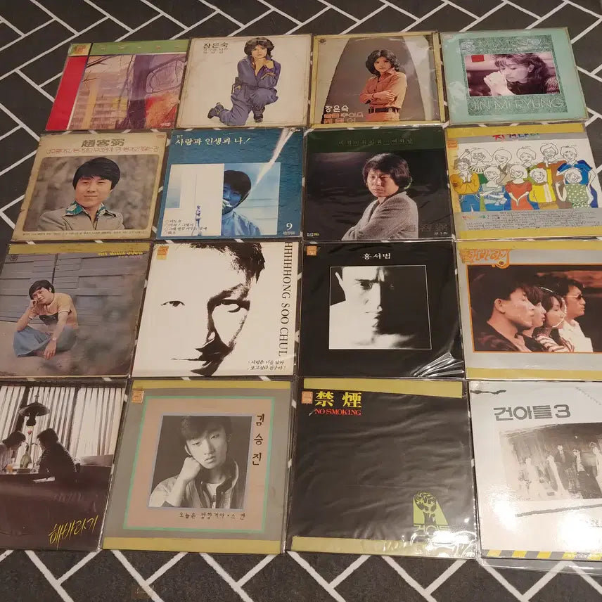 [BUNJANG] Various Artists K-Pop Korean LP Records (14 LPs) / 가요 LP레코드판 12장-7 판매합니다.