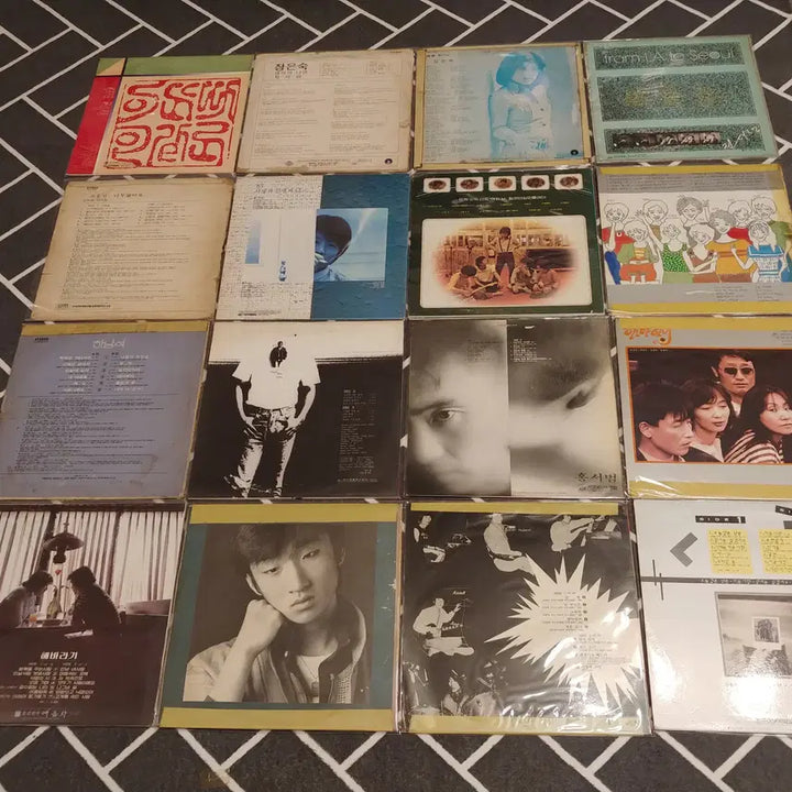 [BUNJANG] Various Artists K-Pop Korean LP Records (14 LPs) / 가요 LP레코드판 12장-7 판매합니다.