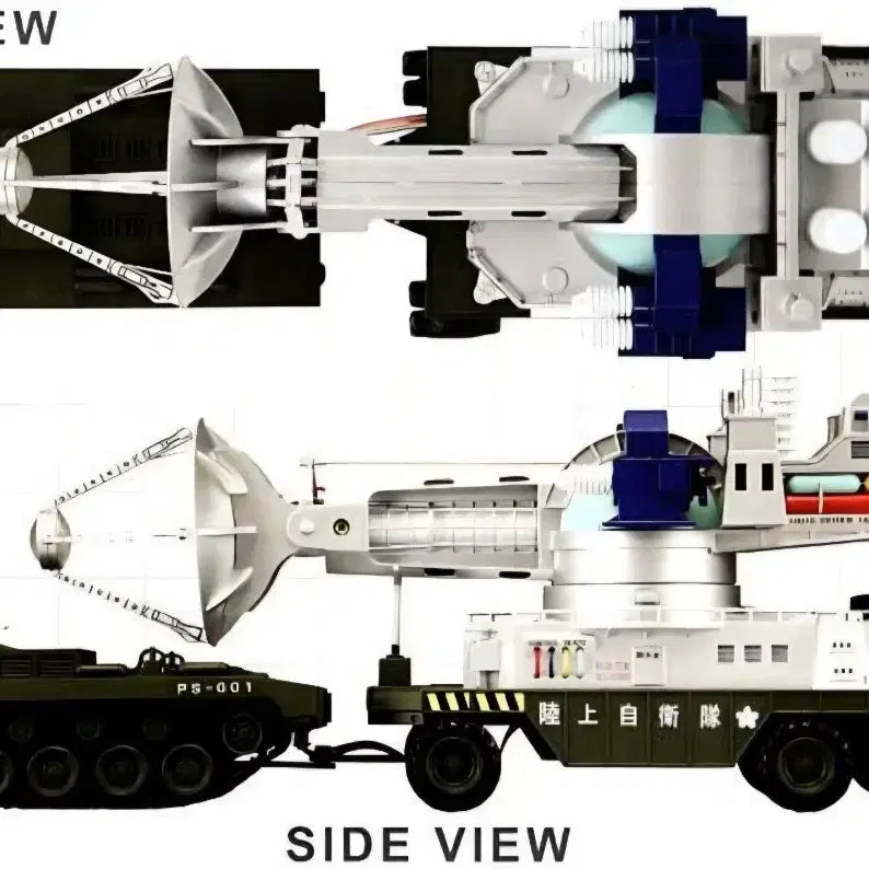 [BUNJANG] Wave 1/87 Scale 66式 M.A.S.E.R. Monster Cannon Vehicle Model Kit / 1/87 스케일 66식 메이서 살수포차