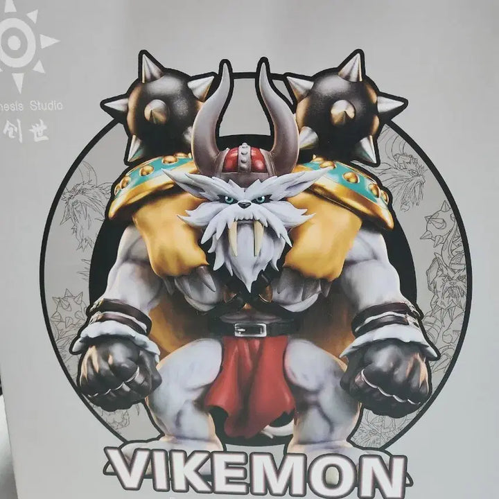 [BUNJANG] Genesis Vikingmon Digimon Resin Statue / 제네시스 genesis 바이킹몬 디지몬 레진