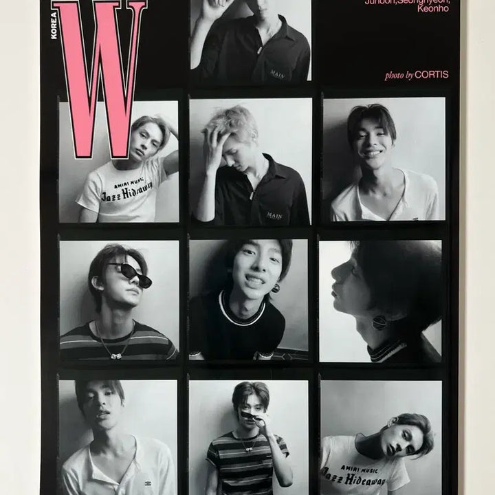[BUNJANG] Cortis W Korea Magazine / 코르티스 더블유코리아 잡지