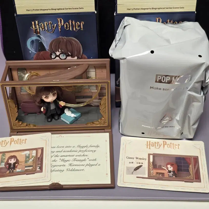 [BUNJANG] Pop Mart Harry Potter World Hermione &amp; Ginny Bundle Set Figures / 팝마트 해리포터 세계관 피규어 헤르미온느, 지니 일괄