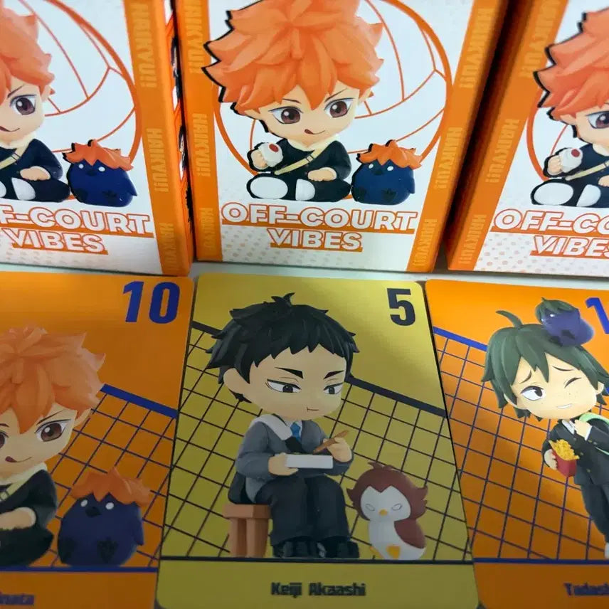 [BUNJANG] Pop Mart Haikyuu!! Akashi, Hinata, Yamaguchi Bundle Set (Sealed) / (일괄)하이큐 팝마트 아카아시 히나타 야마구치