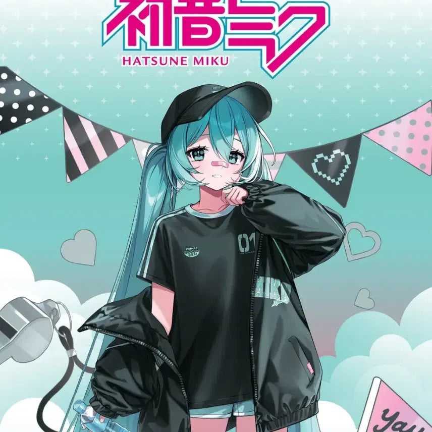 [BUNJANG] SPAO x Hatsune Miku Windbreaker (Sealed) / 미개봉) 스파오 X 미쿠 윈드브레이커 M + 특전