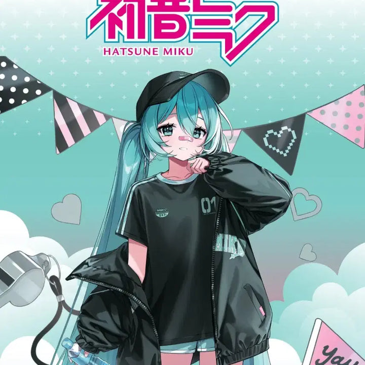 [BUNJANG] SPAO x Hatsune Miku Windbreaker (Sealed) / 미개봉) 스파오 X 미쿠 윈드브레이커 M + 특전