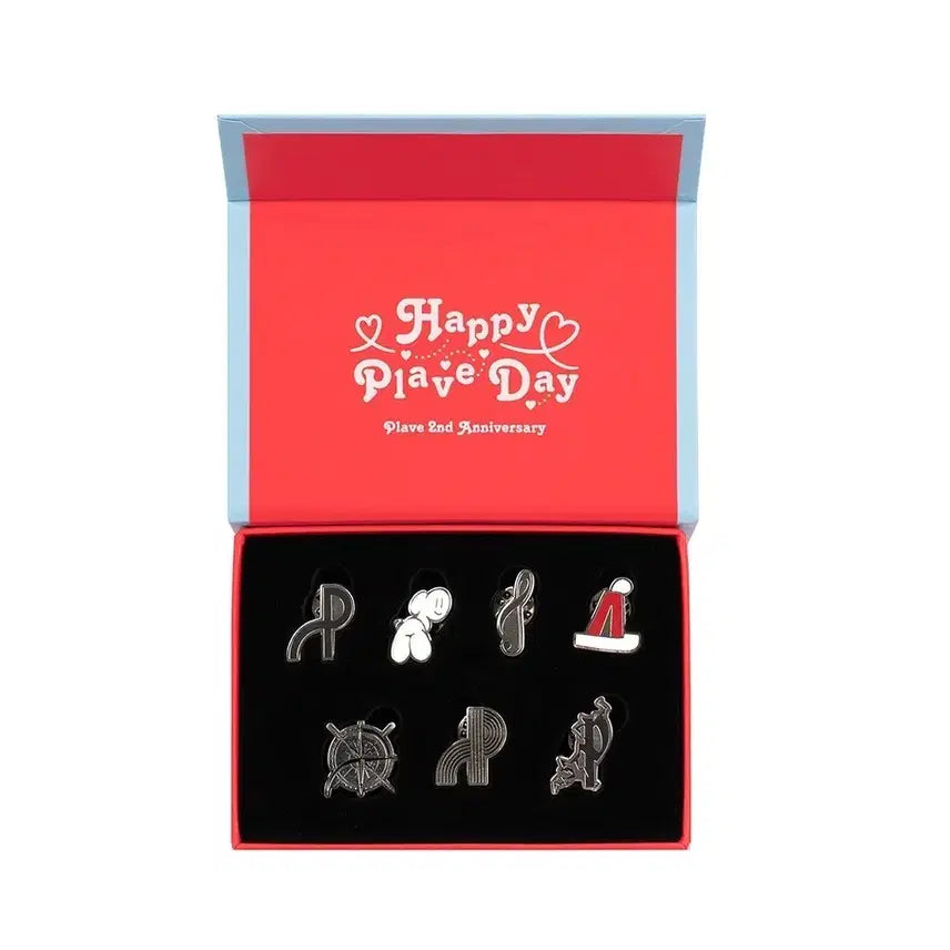 [BUNJANG] PLAVE Badge Set (Happy PLAVE Day Badge) / 플레이브 뱃지 세트 (해피플레이브데이 뱃지)