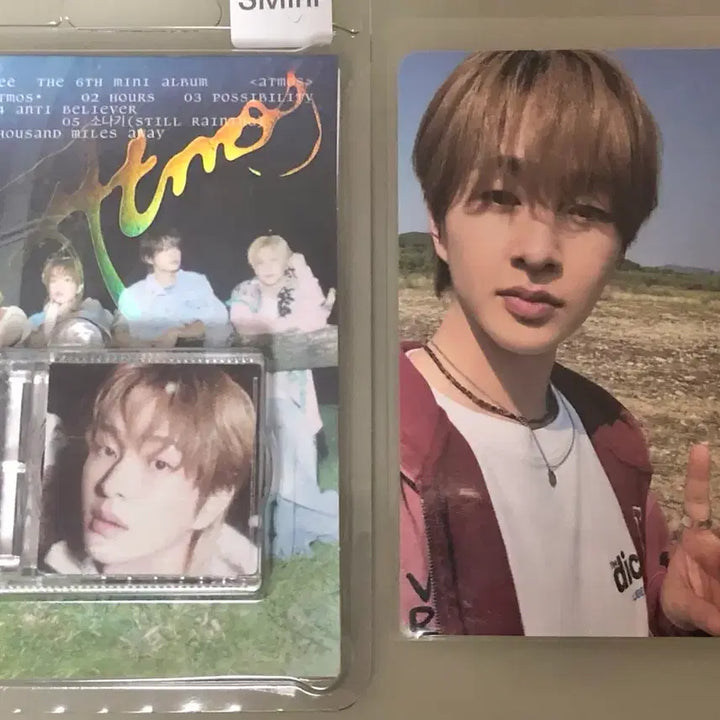 [BUNJANG] SHINee Onew atmos SMINI Photocard / 샤이니 atmos 슴미니 SMINI 온유