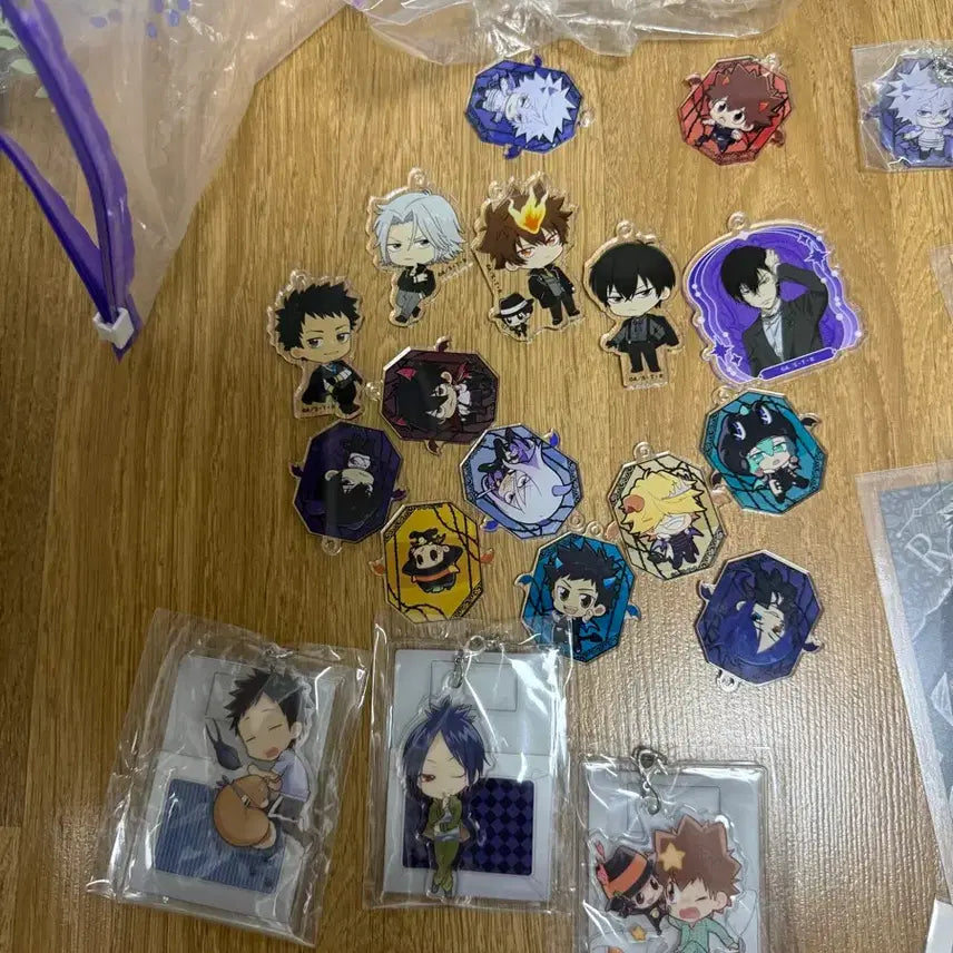 [BUNJANG] Reborn! KHR! Keychain Bundle Set / 가정교사히트맨 리본 굿즈 키링일괄