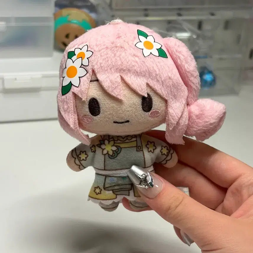[BUNJANG] Akiyama Mizuki Gray Plush / 아키야마 미즈키 잿빛 누이