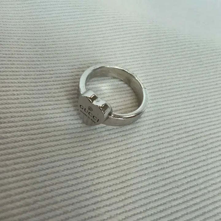 [BUNJANG] Gucci Silver Heart Pendant Ring / 구찌 실버 하트링