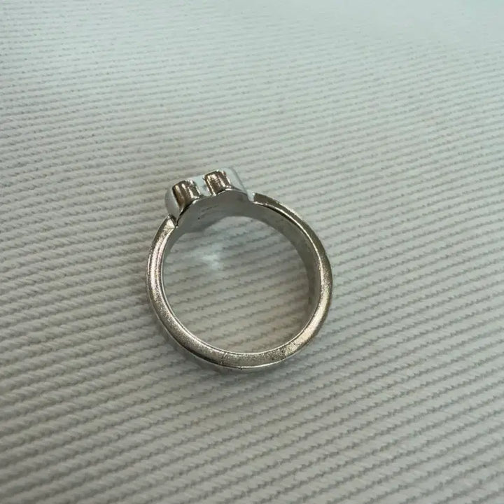 [BUNJANG] Gucci Silver Heart Pendant Ring / 구찌 실버 하트링