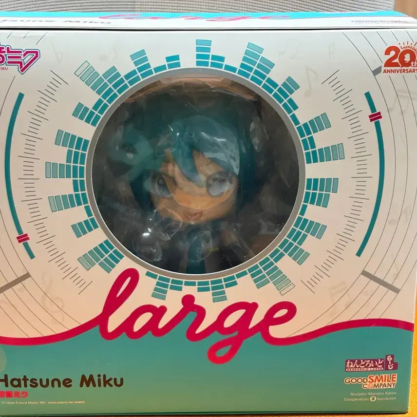 [BUNJANG] Hatsune Miku 20th Anniversary Nendoroid Large Figure / 하츠네 미쿠 넨도로이드 20주년 기념 large 피규어