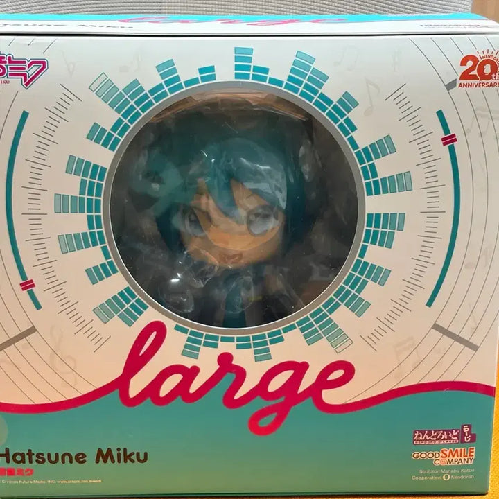 [BUNJANG] Hatsune Miku 20th Anniversary Nendoroid Large Figure / 하츠네 미쿠 넨도로이드 20주년 기념 large 피규어