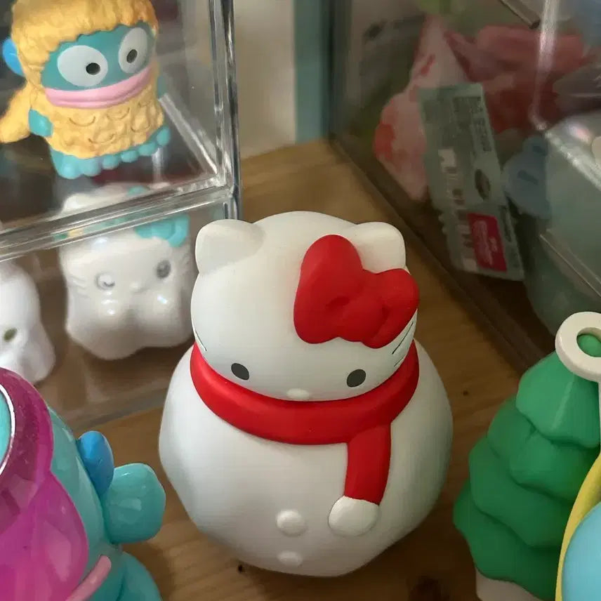 [BUNJANG] Sanrio Snowman Gacha Hello Kitty / 산리오 눈사람 가챠 키티
