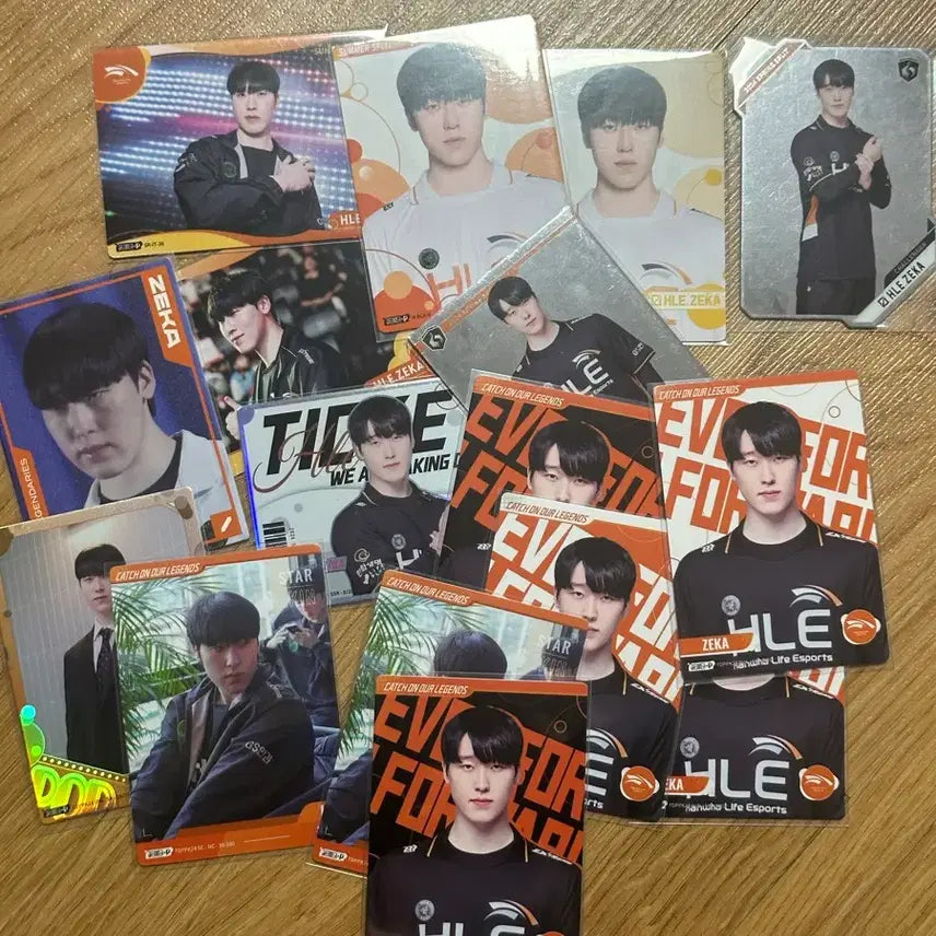 [BUNJANG] HLE Jeka Photocard Bundle Set / 한화생명 hle 한생 제카 포카 일괄