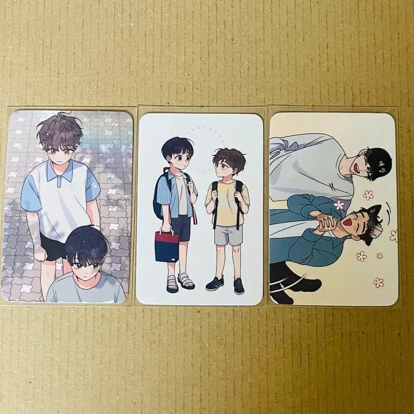 [BUNJANG] Toonique Omega Complex Visit Photocard 3-Piece Set / 투니크 오메가콤플렉스 방문 포토카드 방포 3장