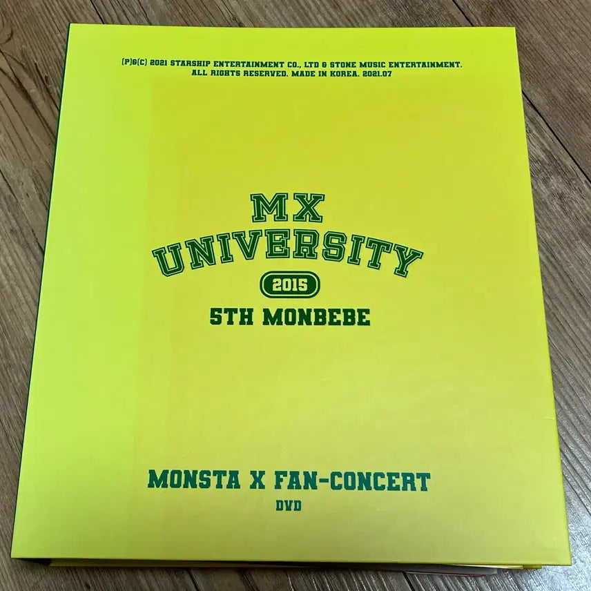 [BUNJANG] MONSTA X MX University DVD / 몬스타엑스 MX UNIVERSITY DVD