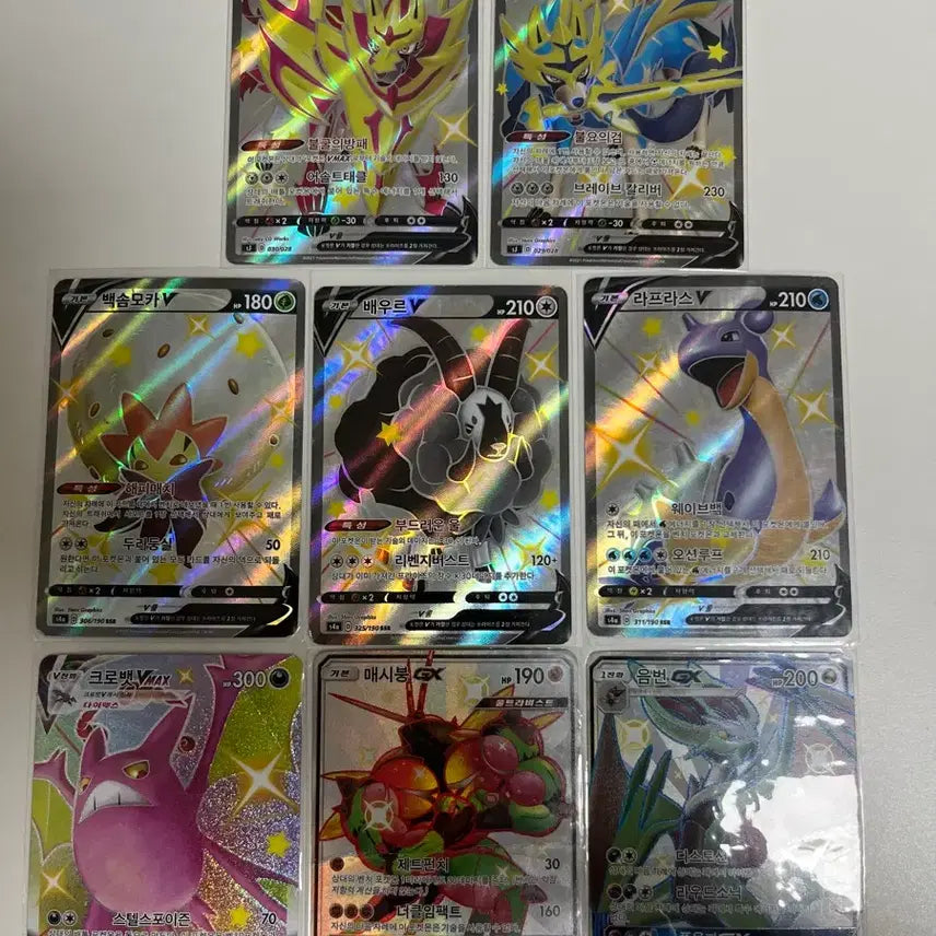 [BUNJANG] Pokemon Card Shiny SSR Bundle Set (8 Cards) / 포켓몬카드 이로치 SSR