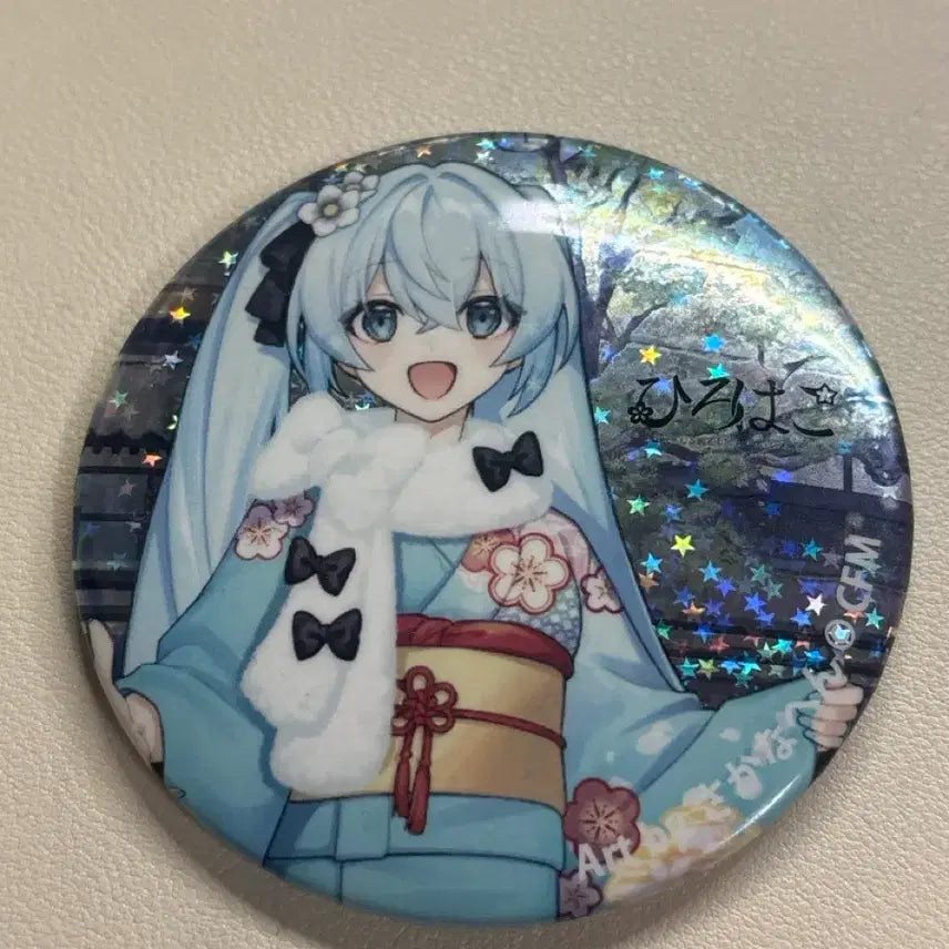 [BUNJANG] Classic Yukimiku Can Badge / 고전 유키미쿠 캔뱃지