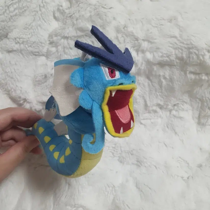 [BUNJANG] Pokemon Gyarados 13cm Plush Keychain / 포켓몬스터 갸라도스 13cm 인형 키링