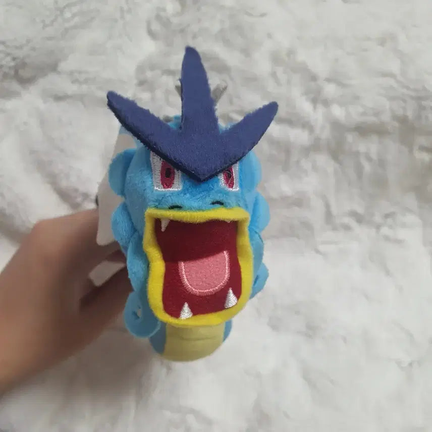 [BUNJANG] Pokemon Gyarados 13cm Plush Keychain / 포켓몬스터 갸라도스 13cm 인형 키링