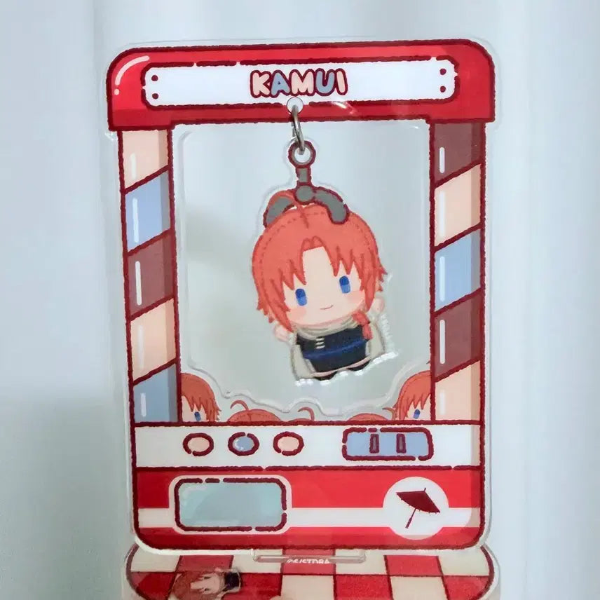 [BUNJANG] Gintama Kagura Karacatcher Acrylic Charm Kamui / 은혼 카라캐쳐 인형뽑기 아크릴 카무이