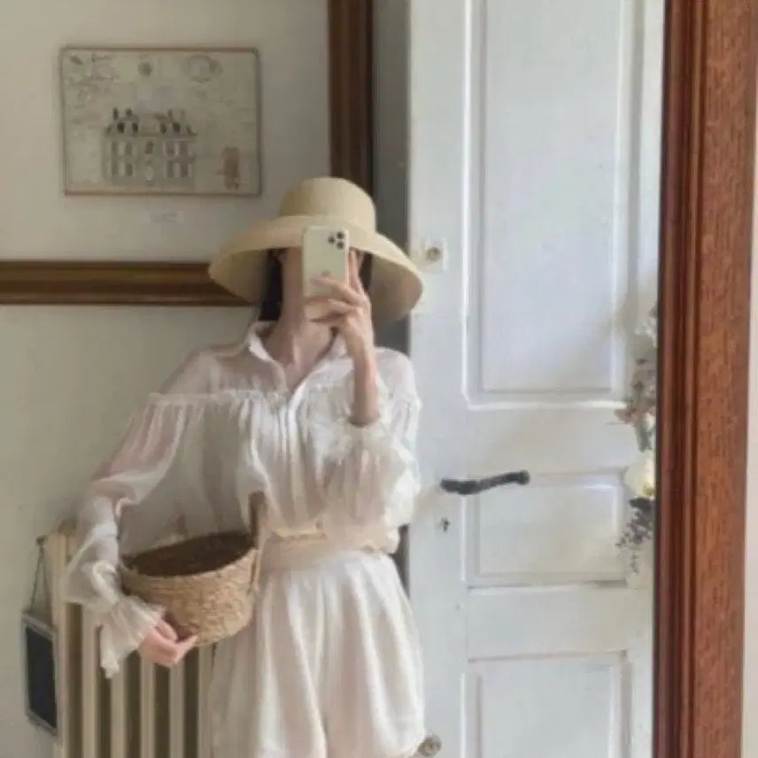 [BUNJANG] Labelleblanche Margo Two-Piece Setup Ivory / 라벨르블랑 마고 투피스 셋업 아이보리