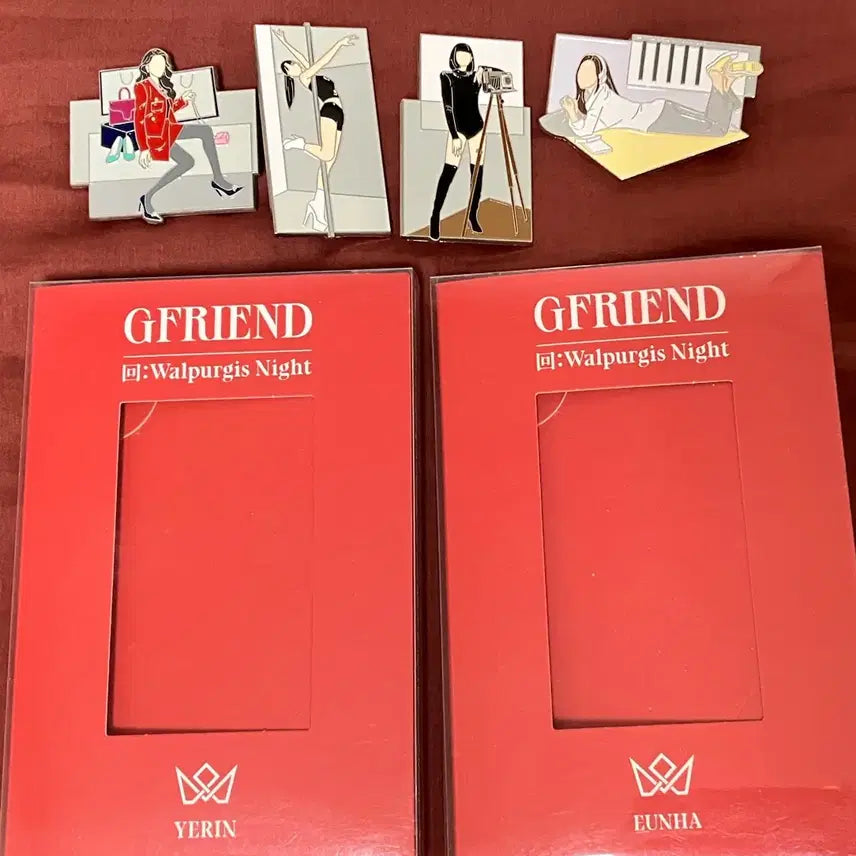 [BUNJANG] GFRIEND MAGO Concept Badge Bundle Set / 여자친구 마고 컨셉뱃지 일괄판매
