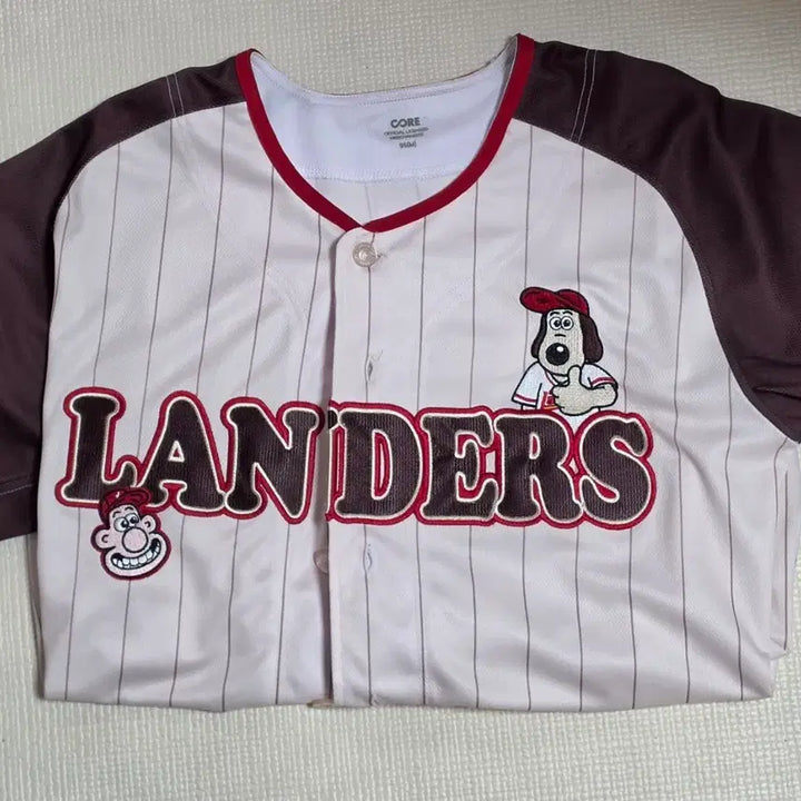 [BUNJANG] SSG Landers Gromit Uniform (Size 95) with Gym Sack / SSG 랜더스 그로밋 유니폼 95 + 짐색