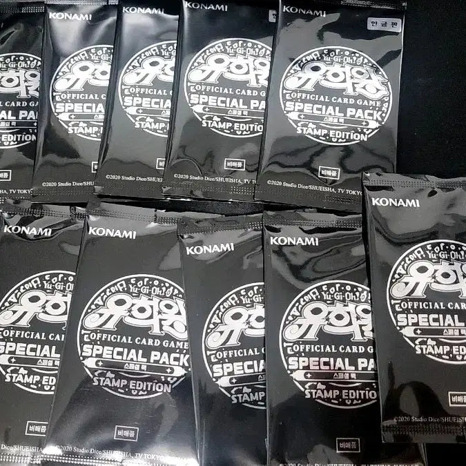 [BUNJANG] Yu-Gi-Oh! Stamp Edition 11-Pack Bundle Set / 유희왕 !!스탬프에디션!! 일괄 11팩