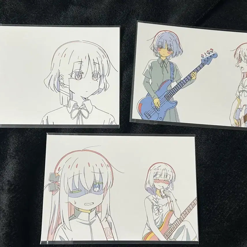 [BUNJANG] Bocchi the Rock! Original Art Postcard Set (Yamada, Gotoh, Kikuri, Nijika) / 봇치 더 락 록 원화 엽서 야마다 료 고토 히토리 키쿠리 니지카 기타일괄