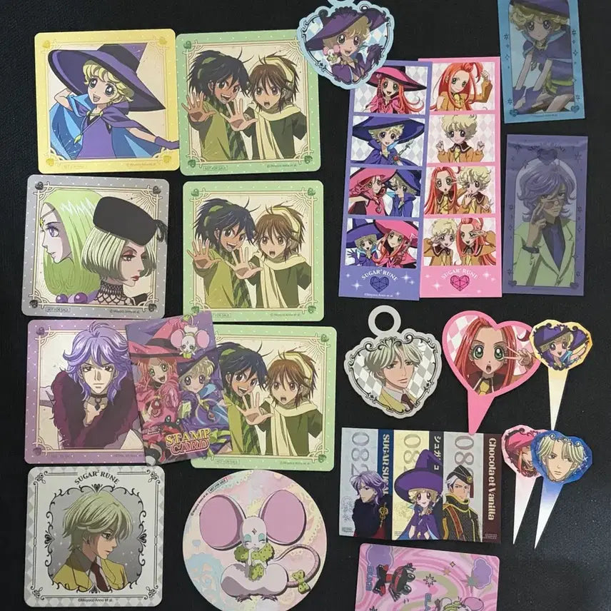 [BUNJANG] Sugar Sugar Rune Cafe Bundle Set Merchandise / 슈가슈가룬 카페 특전 일괄