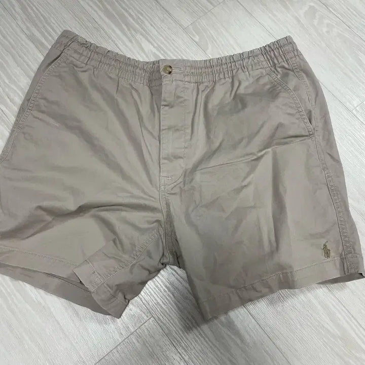 [BUNJANG] Polo Ralph Lauren Prepster Shorts Beige / 폴로 랄프로렌 프렙스터 라지 베이지 32-34