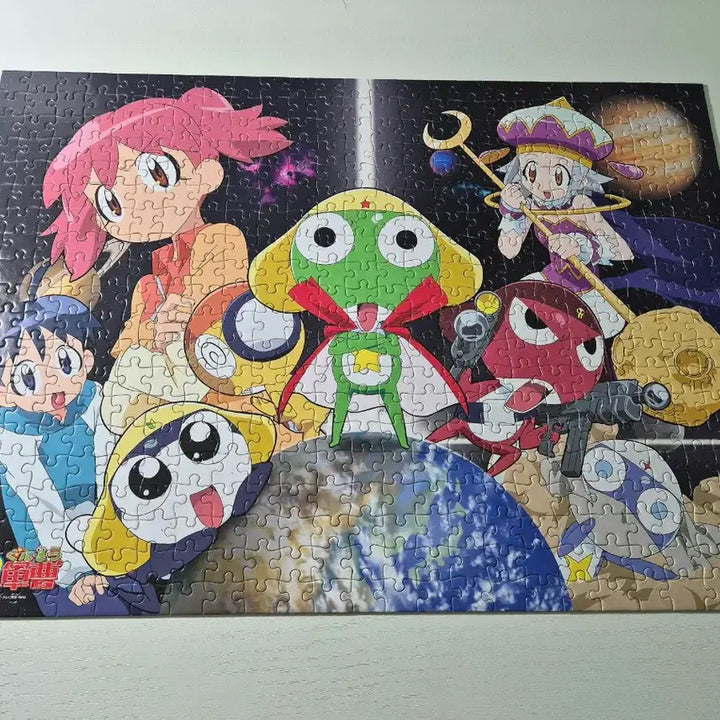 [BUNJANG] Keroro Frog Puzzle / [정품]개구리중사 케로로 퍼즐
