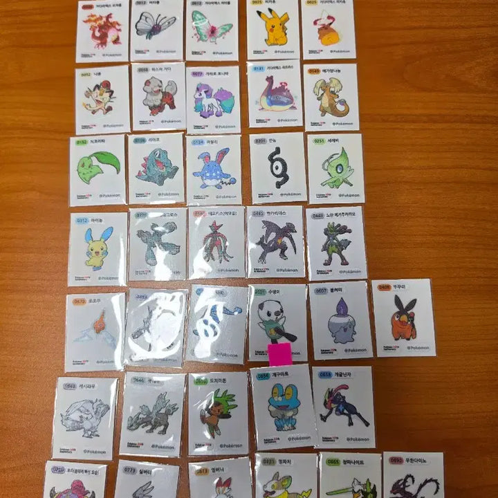 [BUNJANG] Pokemon 30th Anniversary Season 5 &amp; Artwork Sticker Exchange / 포켓몬 띠부씰 30주년 시즌5 &amp; 아트웍 교환 - 업데이트(6/27)