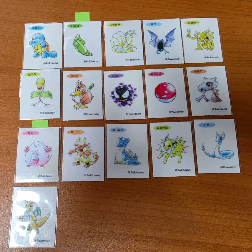 [BUNJANG] Pokemon 30th Anniversary Season 5 &amp; Artwork Sticker Exchange / 포켓몬 띠부씰 30주년 시즌5 &amp; 아트웍 교환 - 업데이트(6/27)