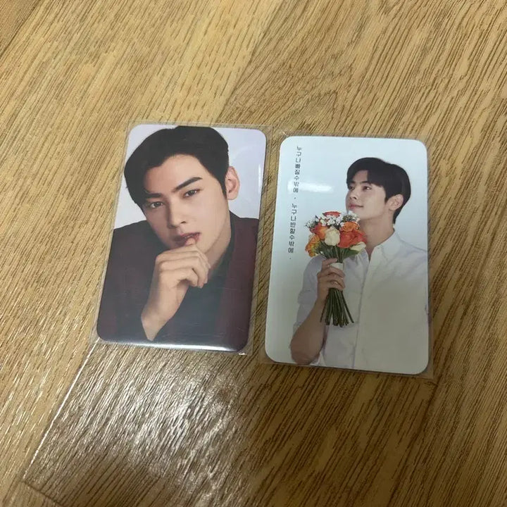 [BUNJANG] ASTRO Cha Eunwoo Advertisement Photocard / 아스트로 차은우 광고 포카