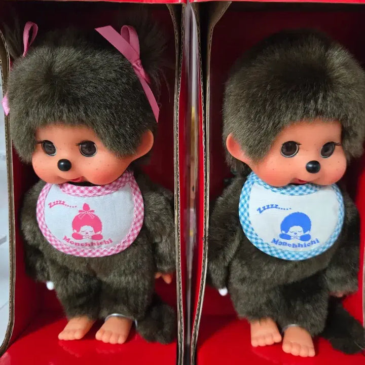 [BUNJANG] Monchhichi Sleepy Eyes Doll / 몬치치 희귀템 슬립아이즈