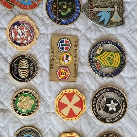[BUNJANG] Korean Military Coin Set / 군대 코인 팝니다.