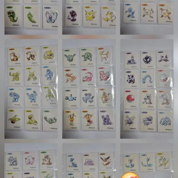 [BUNJANG] Artwork Ttibosil (99 Types) / 아트웍 띠부씰 (99종)