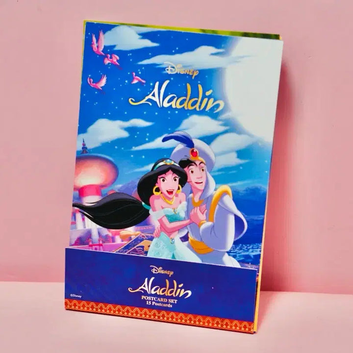 [BUNJANG] Disney Aladdin Postcard Set (15 pcs) - New &amp; Unopened / 디즈니 알라딘 엽서세트 15장 미사용 미개봉 새제품