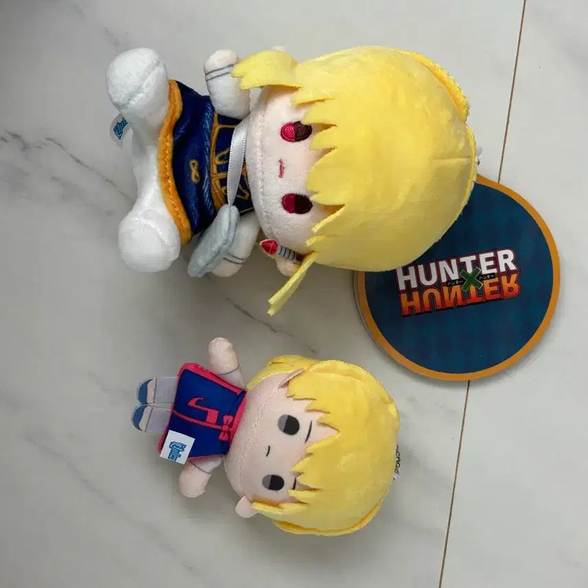 [BUNJANG] Hunter x Hunter Kurapika Plush Set / 헌터헌터 크라피카 눌셋 누이 일괄
