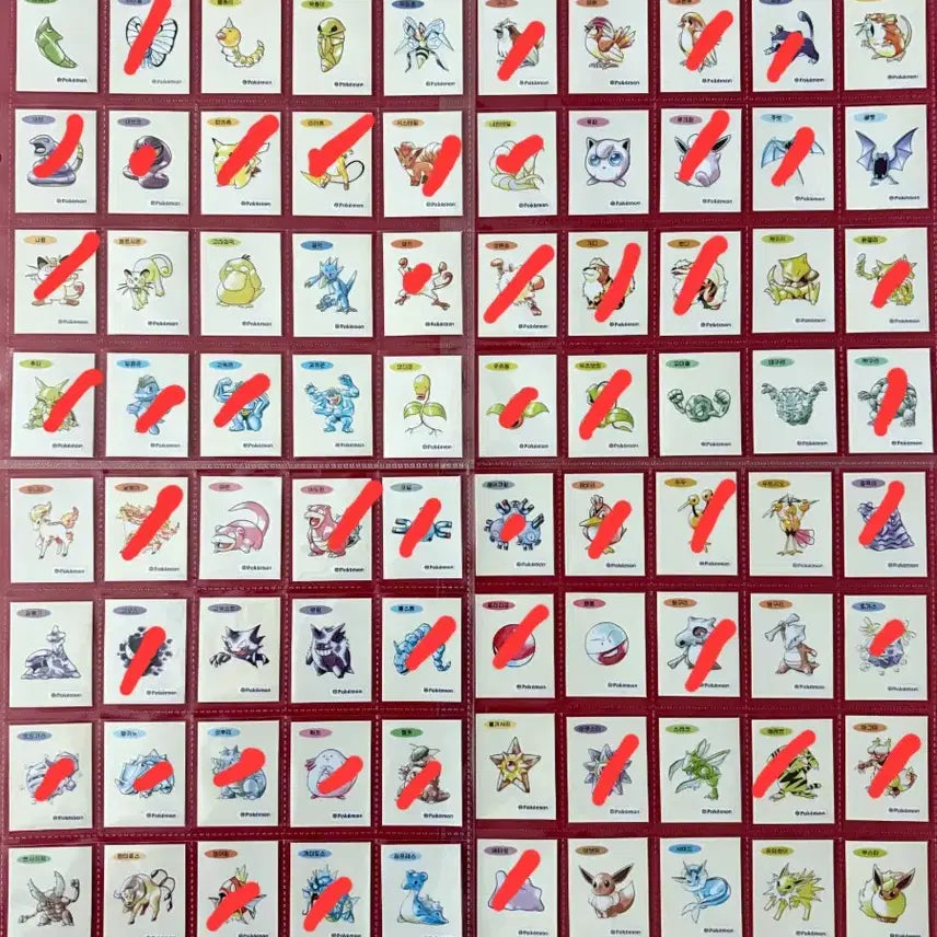[BUNJANG] Pokemon 1st Gen Sticker Collection (Sealed) / 포켓몬 띠부씰 아트워크 1세대 미개봉 판매 or 교환