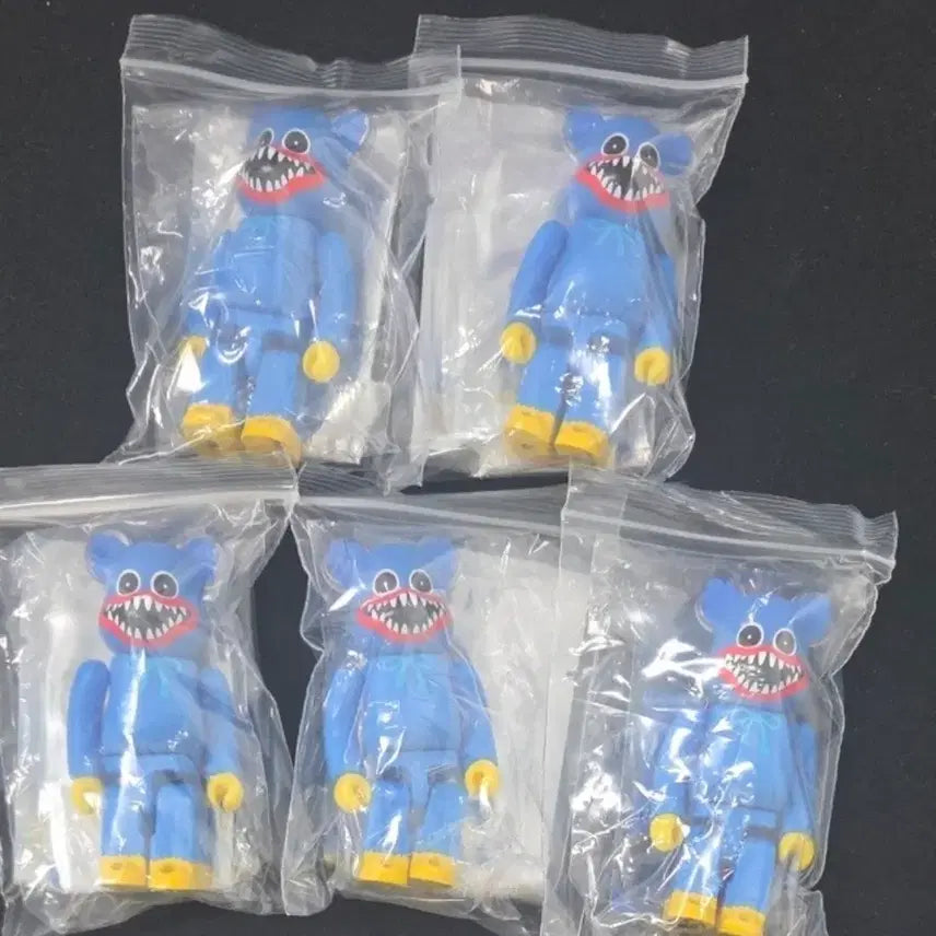[BUNJANG] Bearbrick 51st Huggy Wuggy Bundle Set / 베어브릭 51탓 허기워기 5개